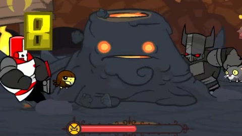 【老司机】城堡破坏者火山boss#6