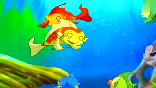 小鲤鱼历险记:还记得那个爱吐泡泡的小鲤鱼吗?跟我重温经典吧