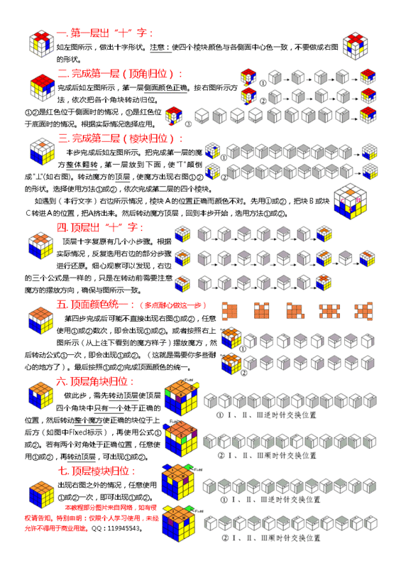 得力魔方说明书图片