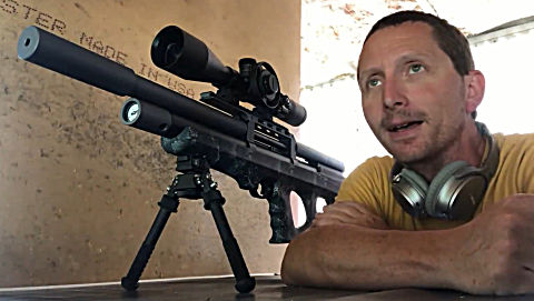 2019泰迪带你体验气枪ed精度测试和讲解 pcp战术板球b50减震快排秃鹰