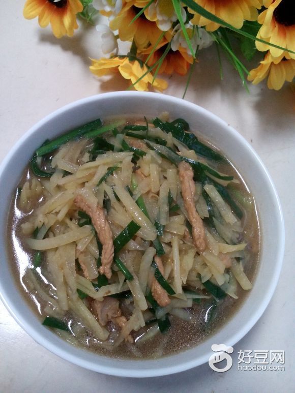 土豆丝韭菜汤的做法有哪些?