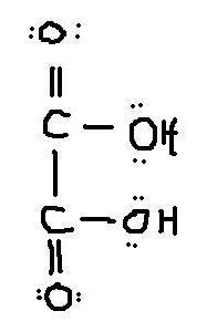 草酸路易斯结构式