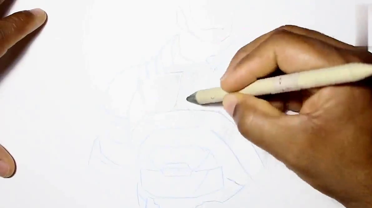 教你如何用普通的铅笔画出超赞 的钢铁侠战甲