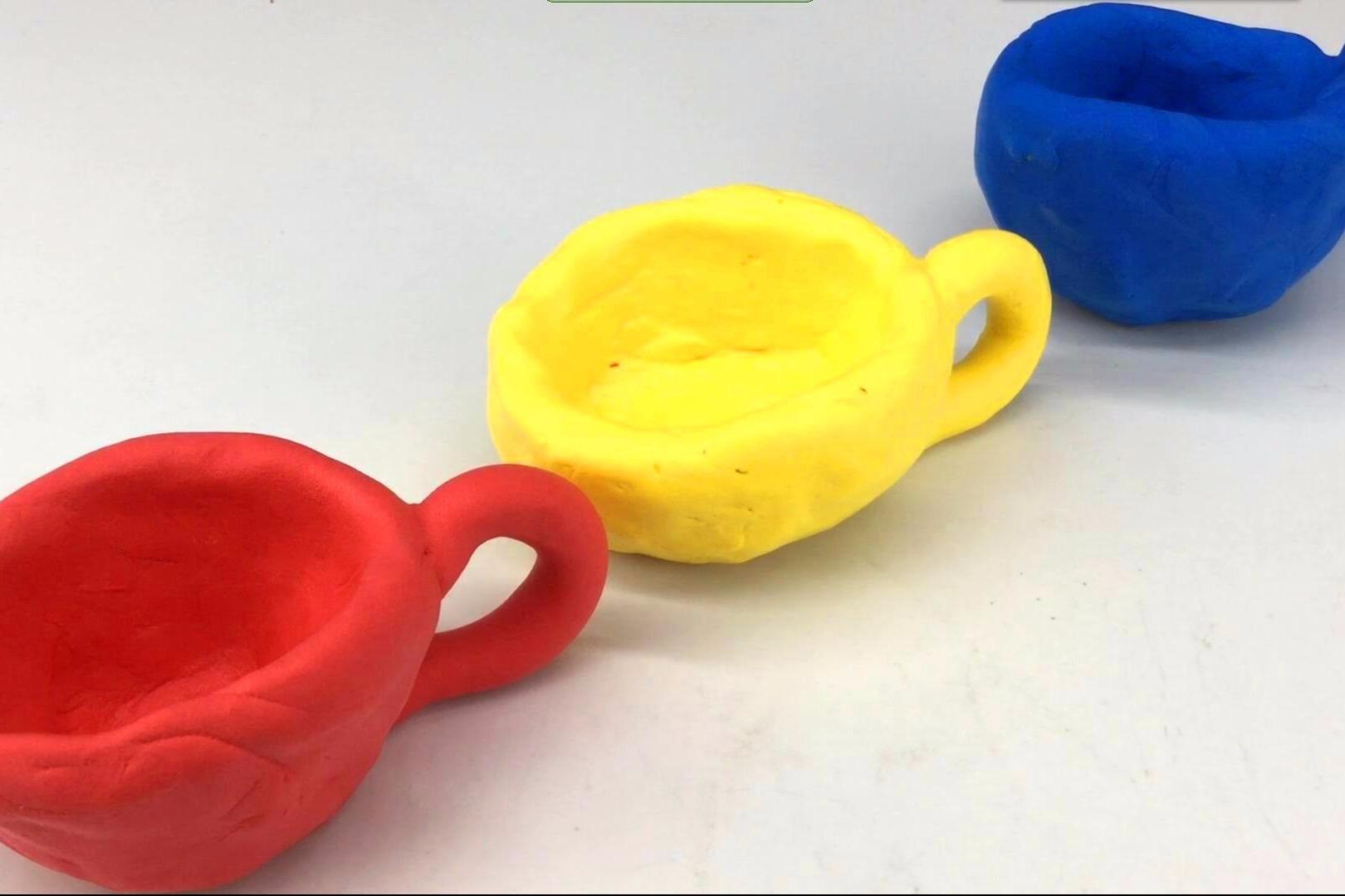 视频:冰冻水晶粘土制作五色花朵