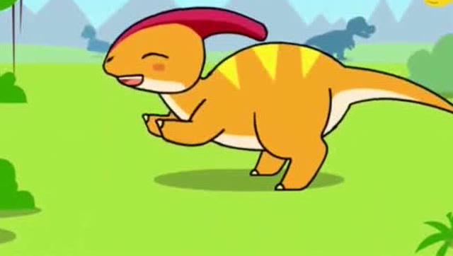 宝宝巴士:恐龙之副栉龙,可以直立行走的恐龙