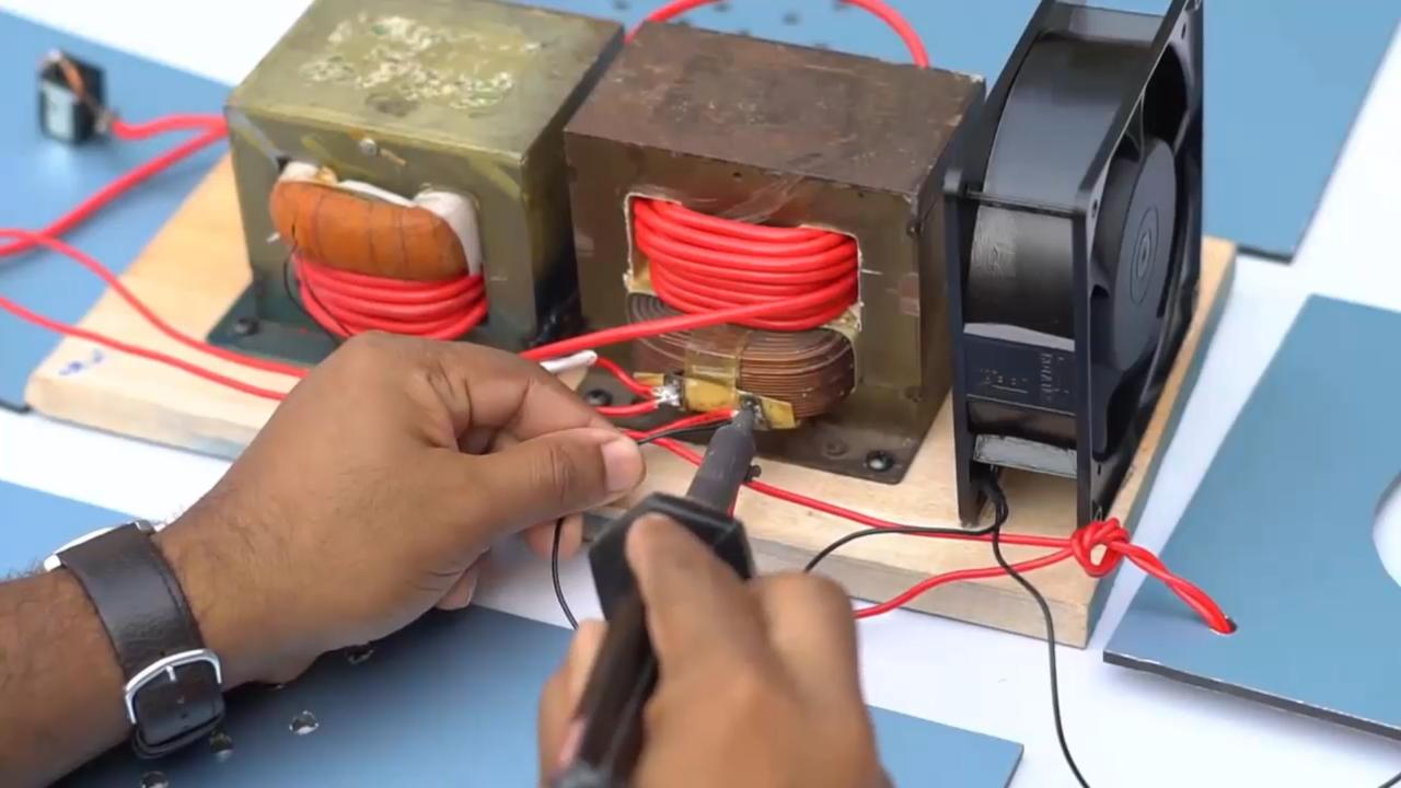 自制电池点焊机步骤图片