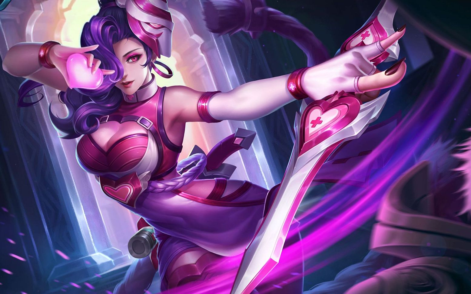 【路旁的l君】 王者荣耀 五黑阿珂 背后一击断魂峡谷