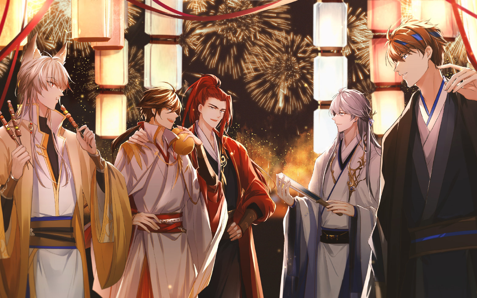 【 b>王者荣耀cg混剪 /b>】千灯之约丨你看繁星下的峡谷花海多美,多美