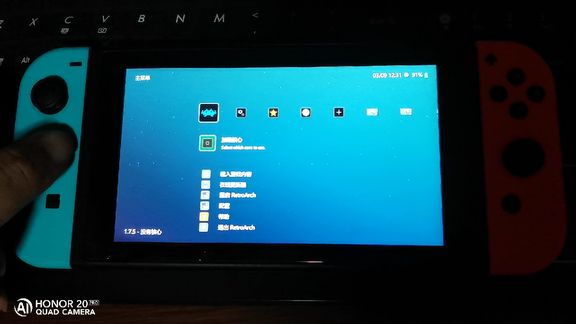 NS全能模拟器Retroarch 1.7.5版本遇到的问题(跪求专业人士解答)