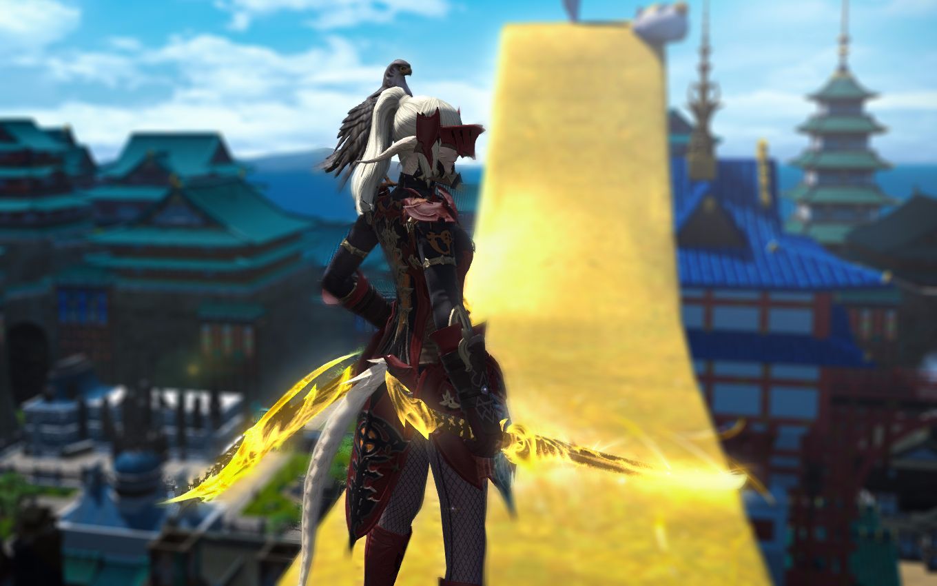 【ff14】武士木桩 5548,逼王你学会了吗?