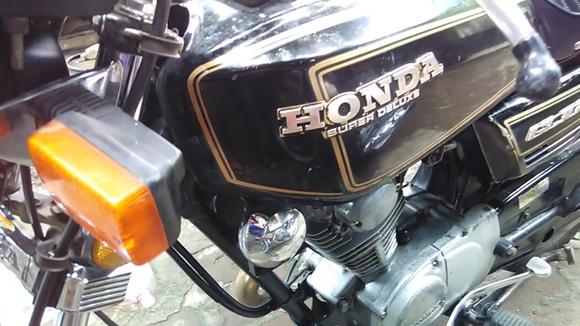 国内罕见立缸小排量摩托车honda本田gl100