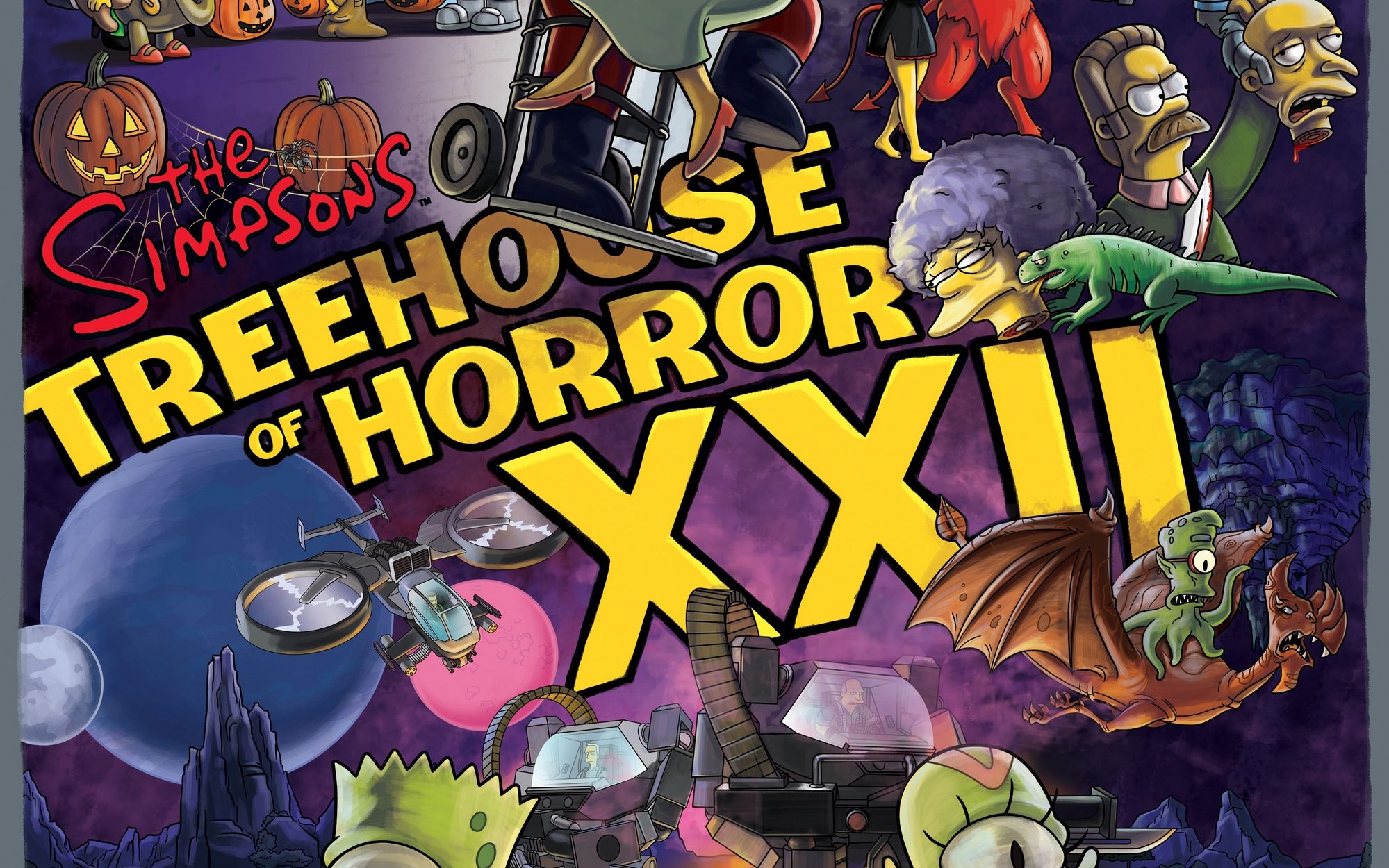 辛普森一家【the simpsons】前27季 万圣节特辑玩梗全记录 恐怖树屋