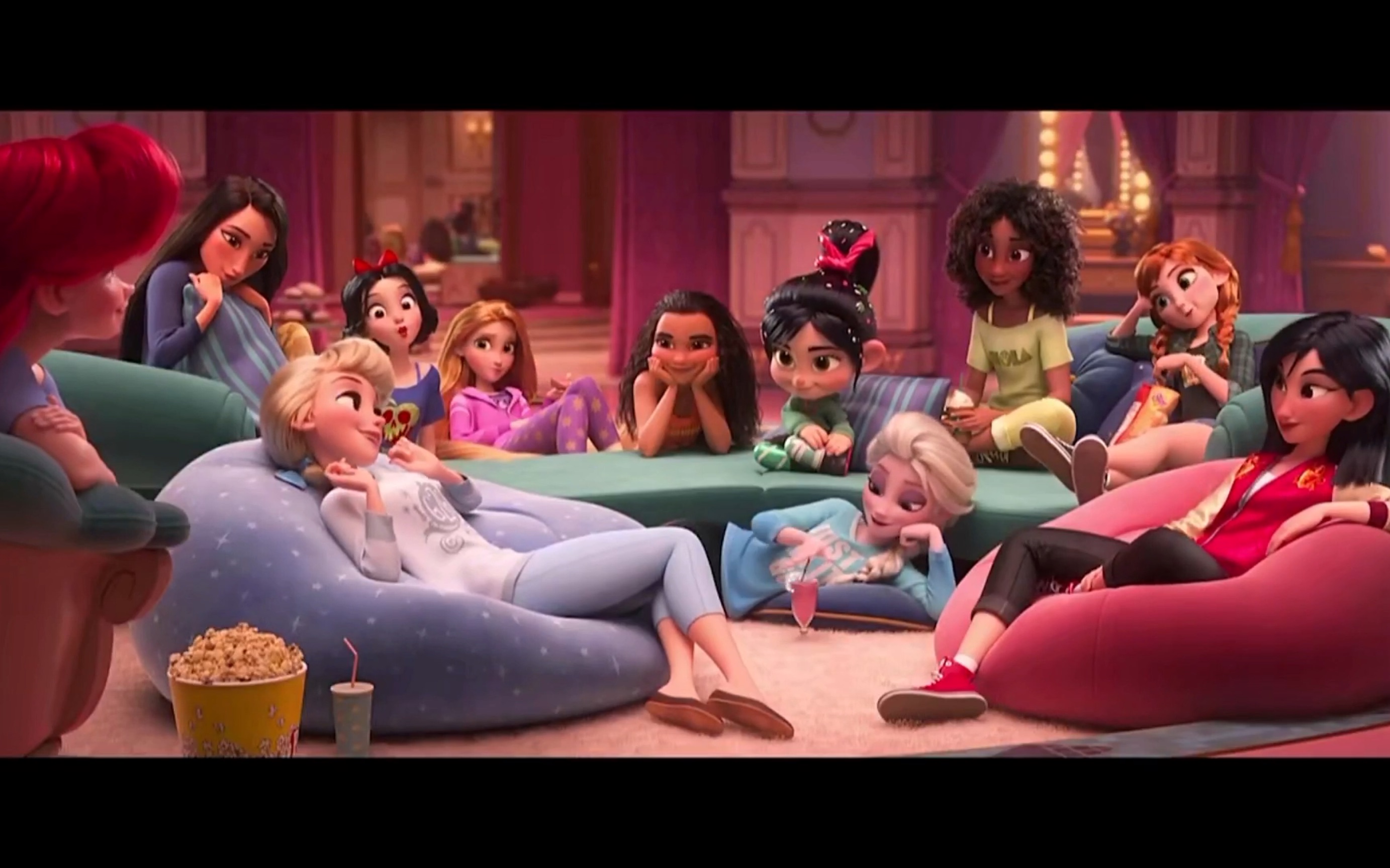 无敌破坏王  内地中文配音片段 14位公主