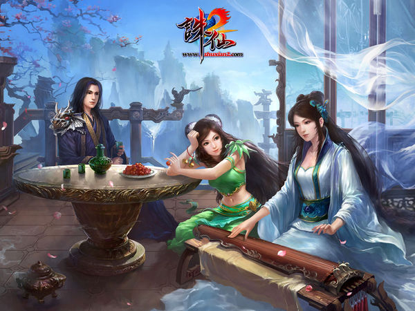 寻一图片:小说诛仙的 张小凡 碧瑶 陆雪琪 三人