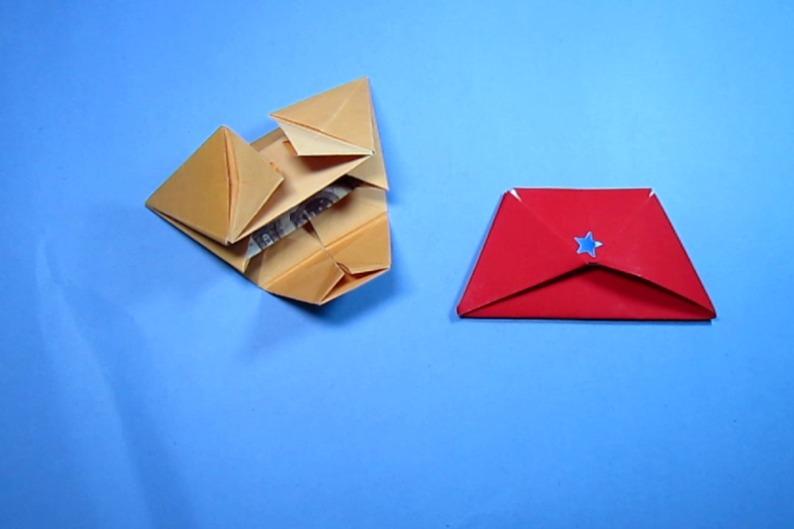 视频:创意diy手工折纸迷你小钱包,一张正方形纸就能折出漂亮的钱包