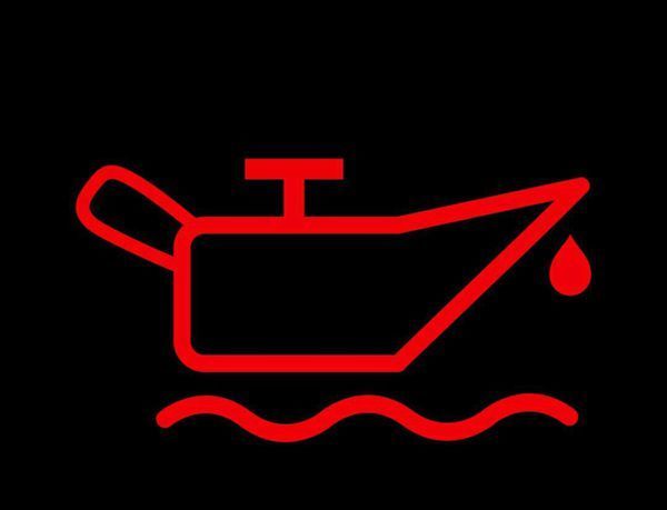 小车子缺少机油是什么标志
