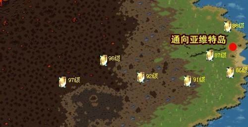 魔域boss地图分布火山图片