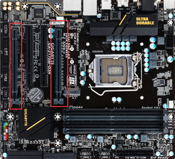 技嘉z170m-d3h主板支持pci-e 3.0吗