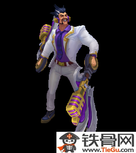 LOL金牌主播德莱文5款炫彩皮肤图