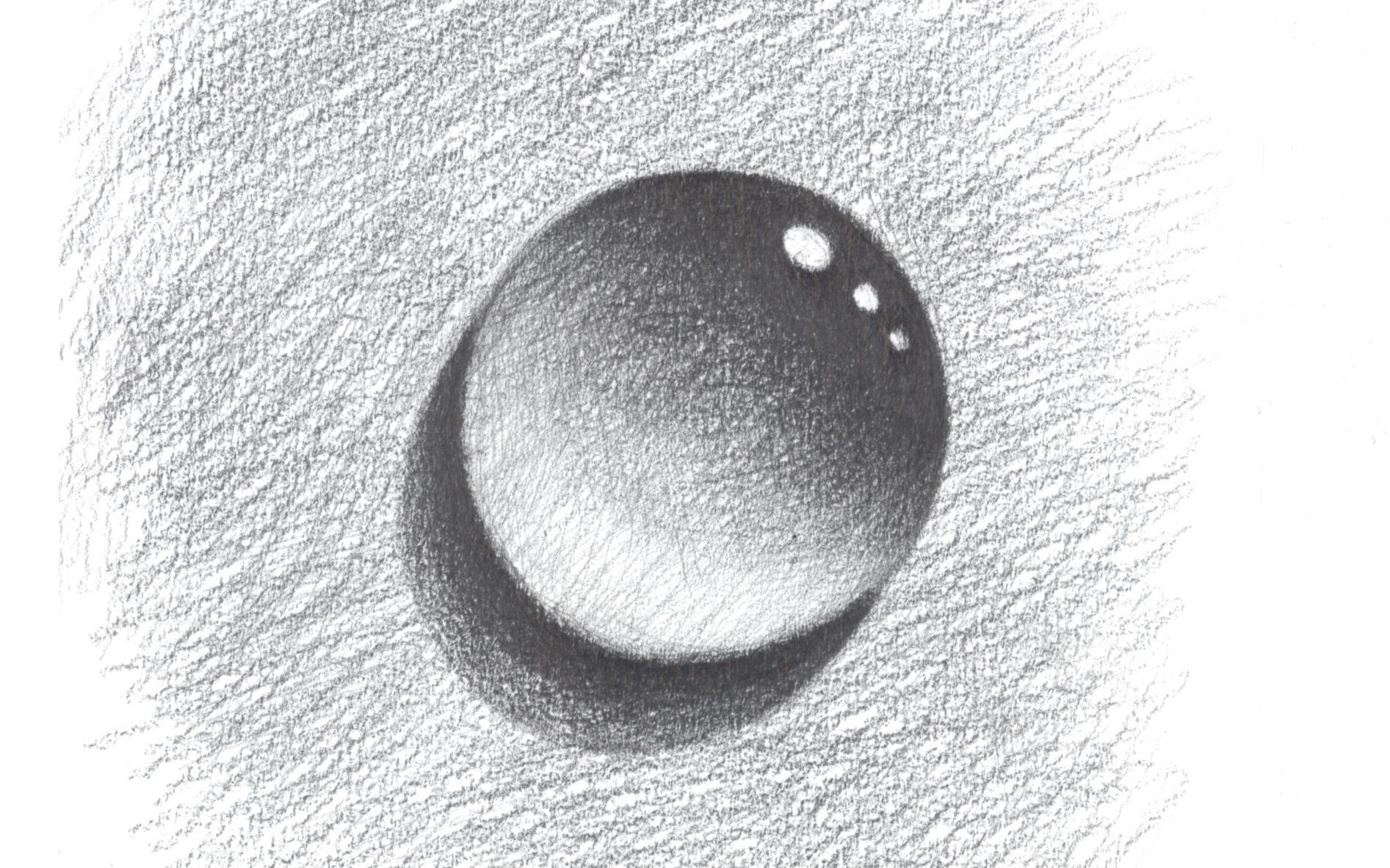 6分钟教你学会 b>素描 /b>水珠 | 玩艺课堂