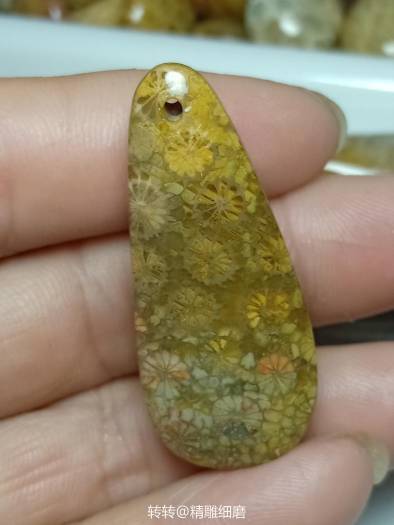 请问这珊瑚玉是真的?还是假的?属于什么级别?