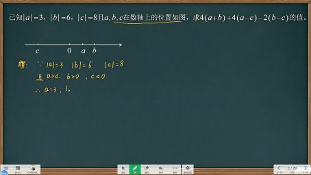 [图]初一数学:绝对值与数轴,期中考试必考题型,不会的快来看