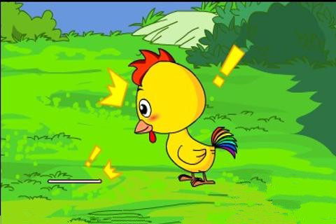 小公鸡挖蚯蚓的故事