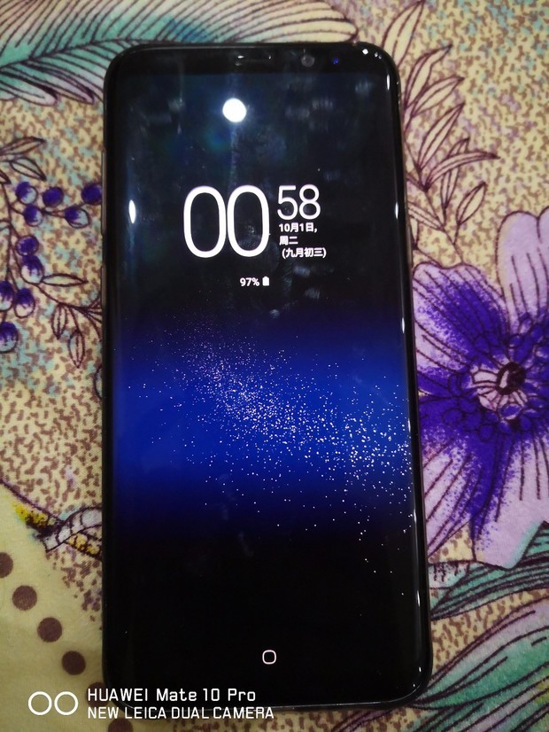 三星s8的息屏提醒怎么关掉后面的星星?