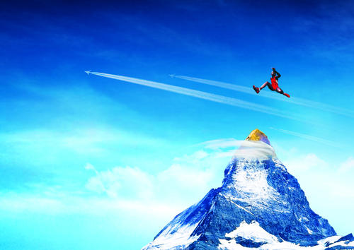 不断的进行自我超越,因为他们敢于突破自我,敢于向困难和挫折发起挑战