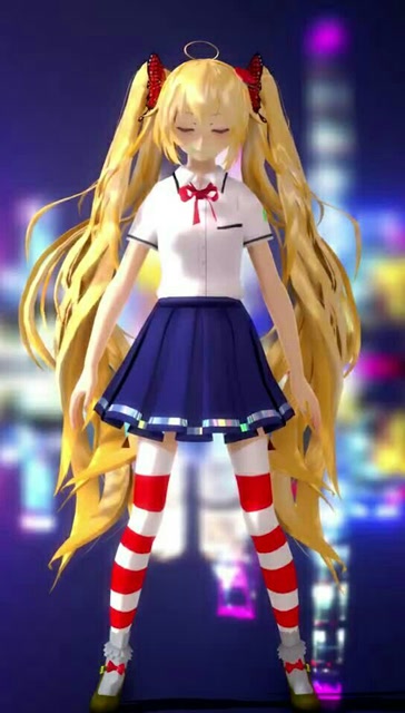 mmd#秋月爱莉才不会碎碎念[拜托啦!达令纵享丝滑