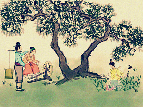 《四时田园杂兴(其七)整首诗解释