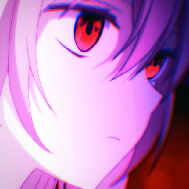 请问这个粉头发红眼睛的动漫女主是谁 时习社区