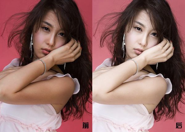 最后来看下对比图吧,这个方法快捷简单,针对无法花费很多时间在后期上