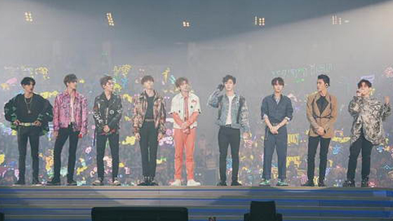 NINEPERCENT解散演唱会开场 九人发表毕业感想