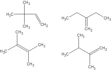 己烯共有几种结构   A.2种 B.3种 C.4种 D.5