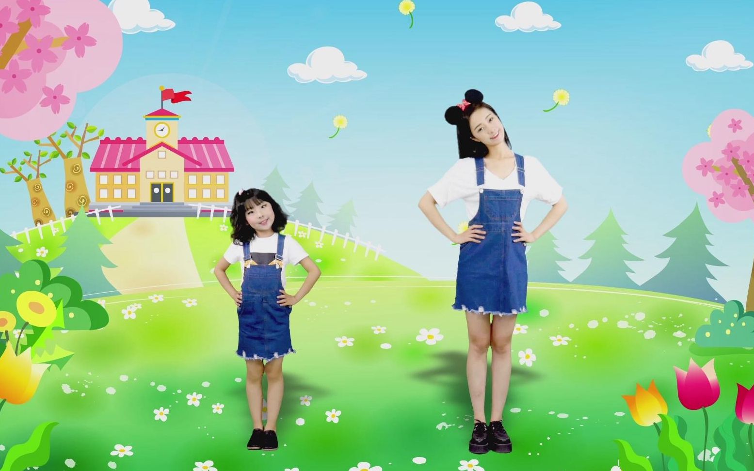 天天练舞功:亲子舞蹈《爱上幼儿园》少儿舞蹈 幼儿舞蹈
