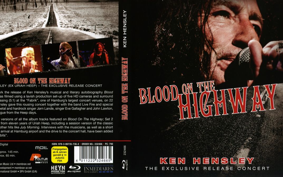 [图]Ken Hensley - Blood On The Highway 2007