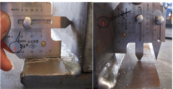 焊缝深度焊角测量尺怎么用