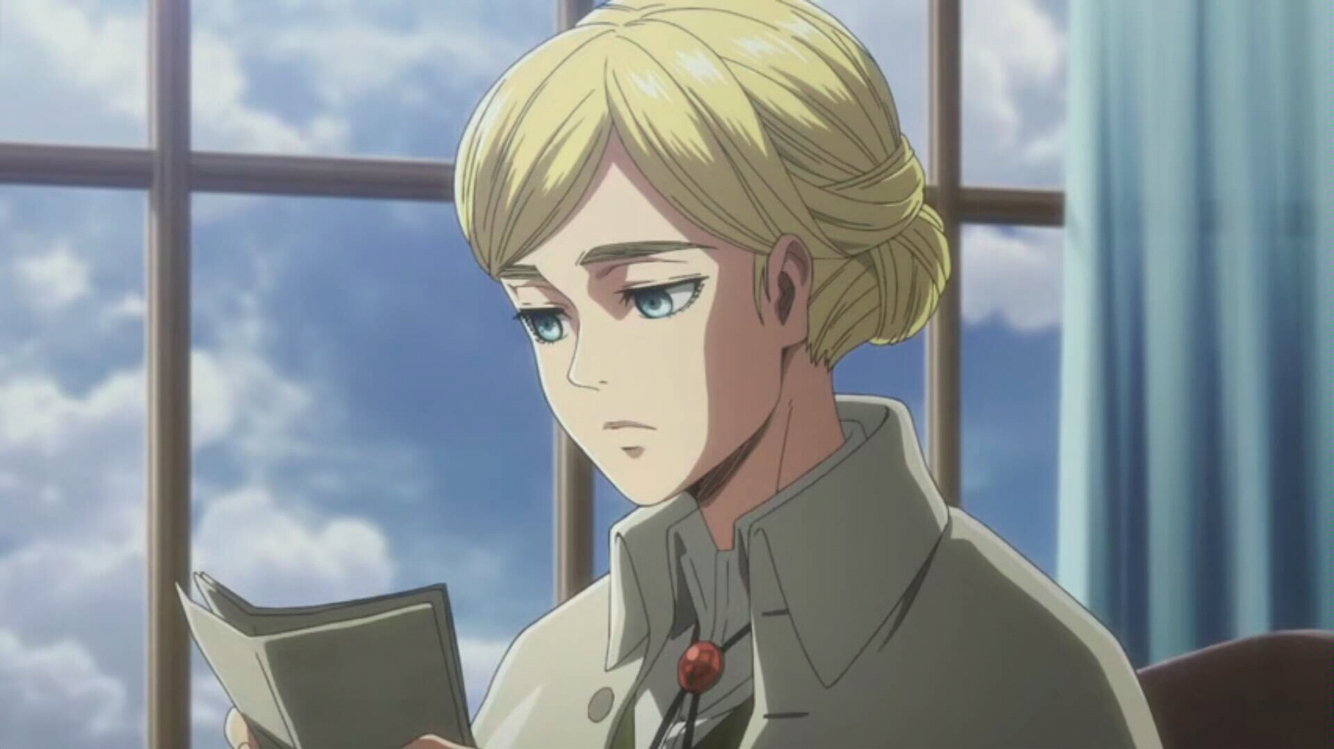 铠之巨人莱纳拼命保护的尤弥尔写给女王的信