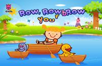 幼儿英语律动儿歌舞蹈《row row row your boat》英语儿歌大全100首