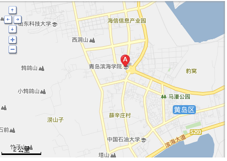 青岛滨海学院地图图片