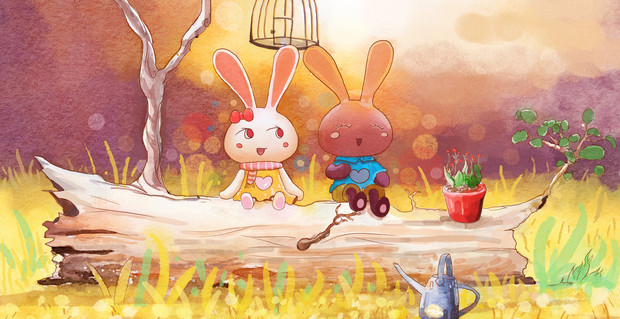 小学儿童短篇故事文字版:小兔逛超市