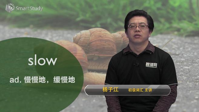 [图]slow-单词讲解(释义、例句)