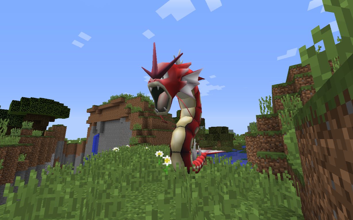 【舌头】我的世界神奇宝贝pc7进化的闪光暴鲤龙