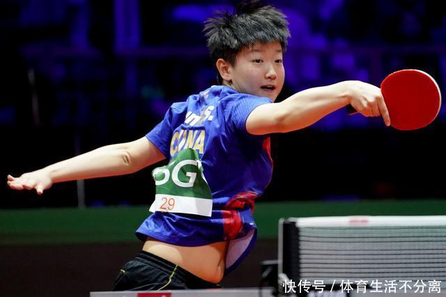 孙颖莎对刘诗雯地表