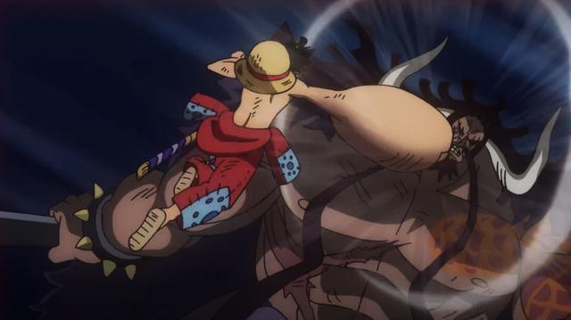 海贼王路飞战斗凯多