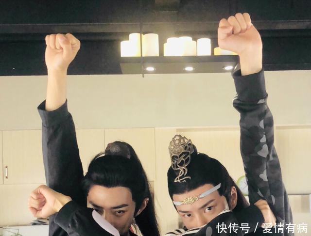 肖战王一博于斌在王一博家