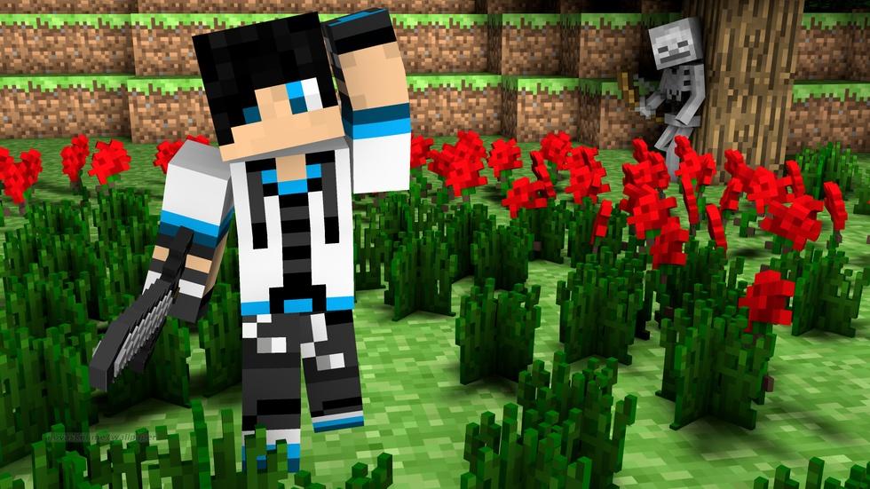 【血舞crazy】玩转美丽新世界3 吃豆腐喽[mc_我的世界]