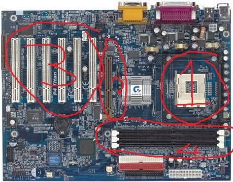 台式电脑内存条怎么安装