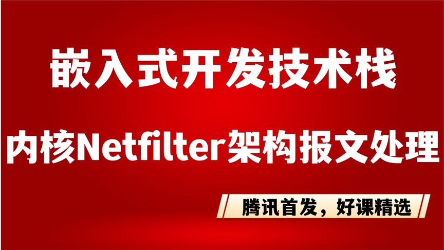 [图]Linux内核《Iptables和netfilter框架分析》